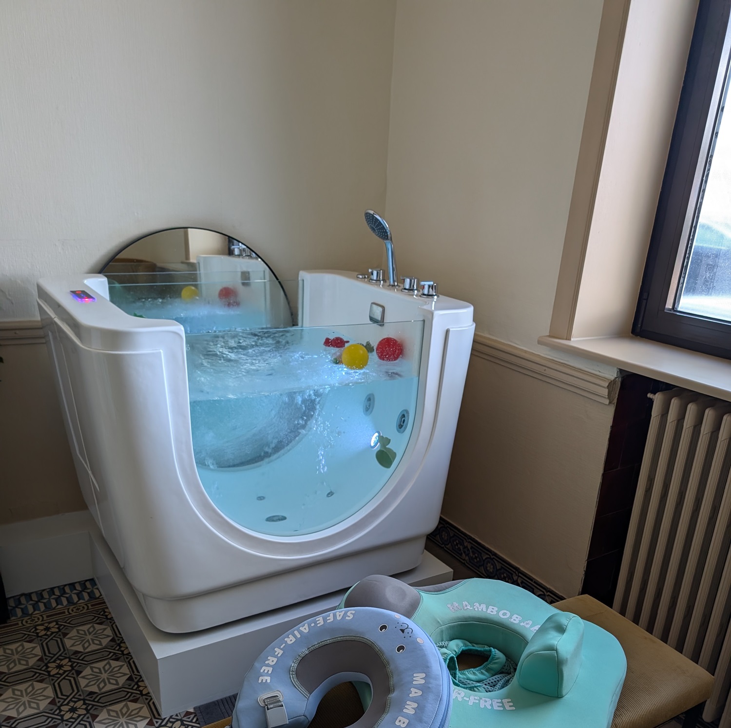 Reflexologie plantaire pédiatrique